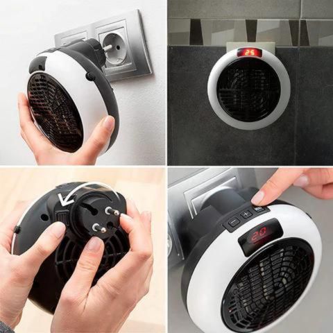 Calefactor termocerámico