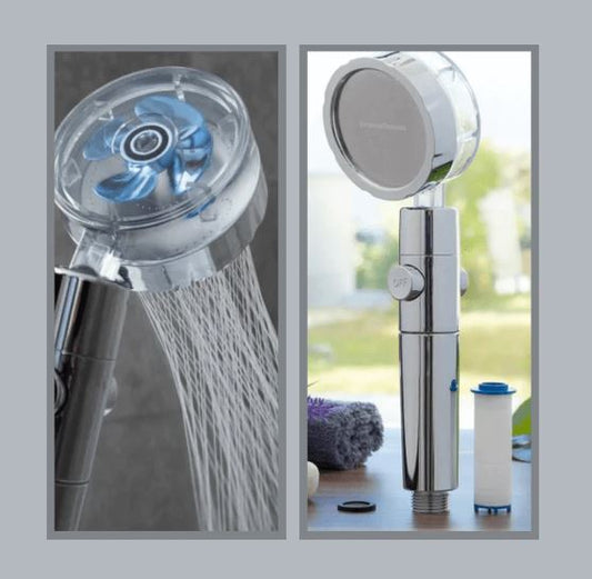 Mango de Ducha Hélice Descalcificadora